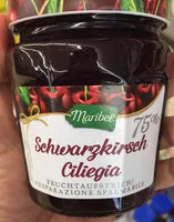 Mängden socker i K-Konfitüre Kirsche Ciliegie