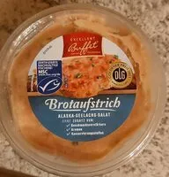 Mängden socker i Brotaufstrich Alaska-Seelachs-Salat