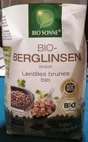 Mängden socker i Bio-Berglinsen