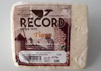 Mängden socker i Queso tierno de vaca, cabra y oveja