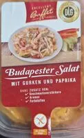 Mängden socker i Budapester Salat mit Gurken und Paprika