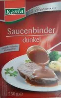 Mängden socker i Soßenbinder dunkel