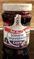 Mängden socker i Schwarze Johanisbeere