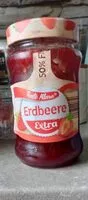 Mängden socker i Erdbeer-Marmelade