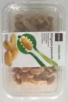 Mängden socker i Cacahuètes non salées