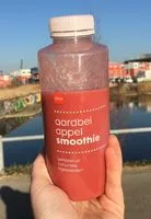 Mängden socker i Aardbei appel smoothie
