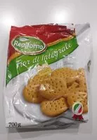 Mängden socker i Fior di Integrale