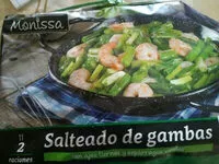 Mängden socker i Salteado de gambas