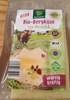 Mängden socker i Bio Bergkäse aus Heumilch