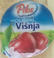 Mängden socker i voćni jogurt višnja