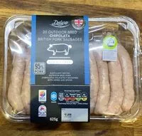 Mängden socker i Chipolata Pork Sausages