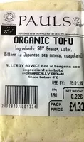 Mängden socker i Pauls - Organic Tofu