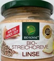 Mängden socker i Bio-Streichcreme Linse