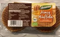 Mängden socker i Honig Waffeln