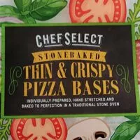 Mängden socker i Thin & crispy Pizza bases