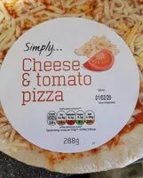 Mängden socker i Cheese & tomato Pizza
