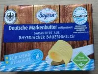 Mängden socker i Deutsche Markenbutter