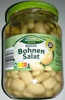 Mängden socker i Riesen Bohnen Salat