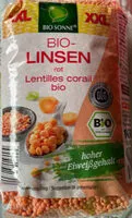 Mängden socker i Bio-Linsen rot