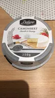 Mängden socker i Camembert Au Lait Pasteurise Ea