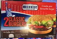 Mängden socker i 2 Classic Burgers