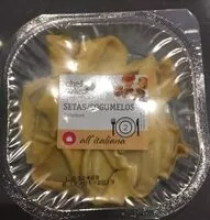 Mängden socker i Tortelloni with mushrooms