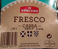 Mängden socker i Queso de cabra tierno