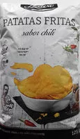 Mängden socker i Patatas fritas sabor chili