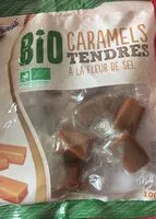 Mängden socker i Caramels tendres à la fleur de sel