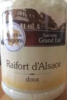 Mängden socker i Raifort d'Alsace