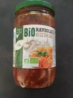 Mängden socker i Raviolis végétariens