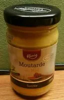 Mängden socker i Moutarde