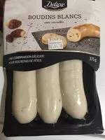 Mängden socker i Boudins blancs aux morilles