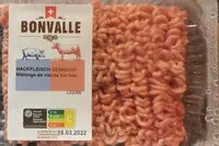 Mängden socker i Mélange de viande hachée