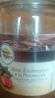 Mängden socker i Riste d'aubergines à la provençale