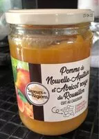 Mängden socker i Compote pomme abricot rouge