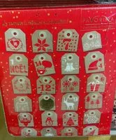 Mängden socker i Calendrier de l'Avent