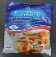 Mängden socker i Tintenfischringe im Backteig