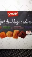 Mängden socker i Coffret de mignardises