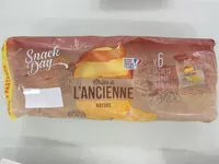 Mängden socker i Chips à l'ancienne multipack