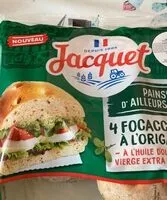 Mängden socker i I Ben d’ailleurs 4 focaccias à l’origan