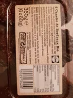 Mängden socker i Canelés de Bordeaux Bio