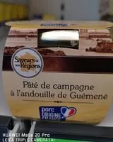 Mängden socker i Pâte de campagne à l'andouille de Guemene