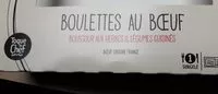 Mängden socker i Boulettes au boeuf, Boulgour aux herbes
