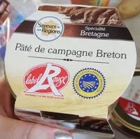 Mängden socker i Pâté campagne breton IGP