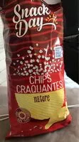 Mängden socker i Chips extra craquantes