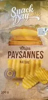 Mängden socker i Chips paysanne nature
