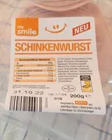 Mängden socker i SCHINKENWURST