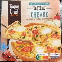 Mängden socker i Tarte au chevre