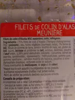 Mängden socker i Filets de colin d'Alaska meunière